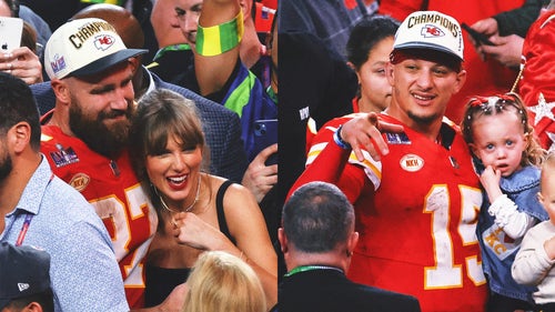 TRAVIS KELCE Trending Image: Patrick Mahomes praises Taylor Swift's work ethic, football IQ in new interview